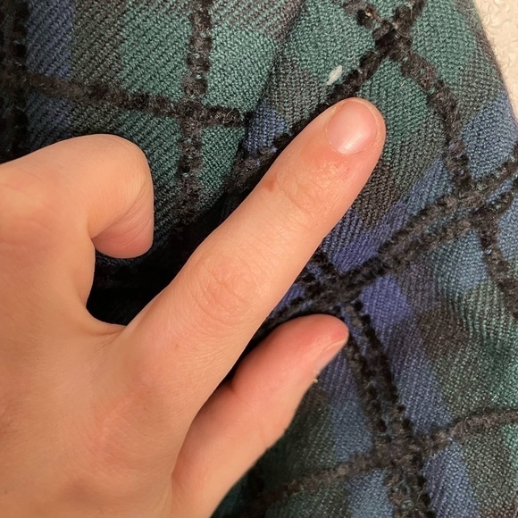 Pendleton Blue Green Plaid Wool Blend Blazer 8 - Picture 7 of 8